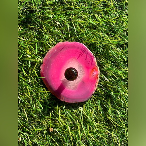 Mushroom Tigers Eye Crystal - Picture 3 of 3